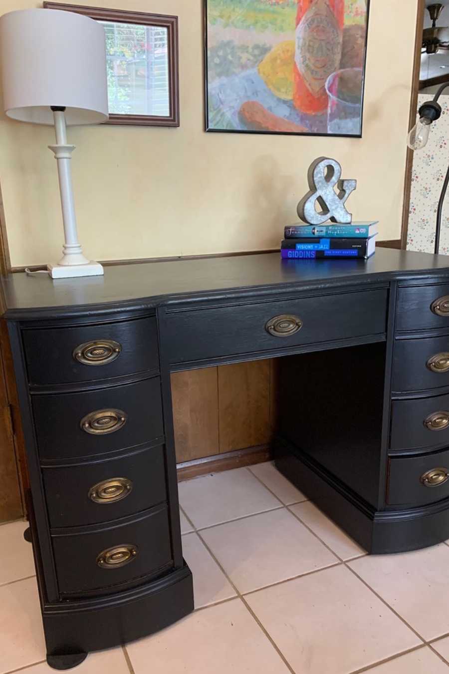 Black Desk from estate sale