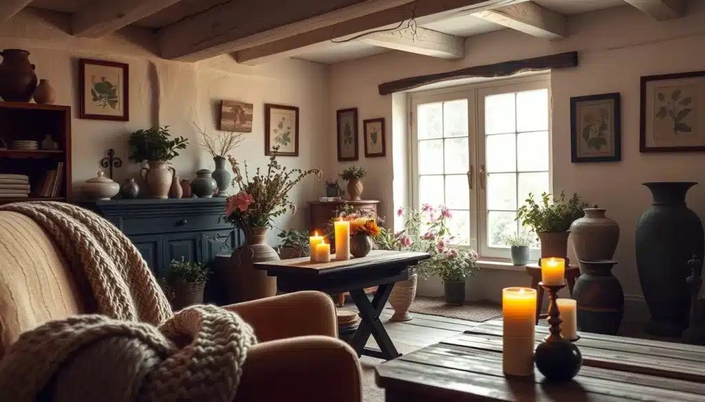 cozy cottagecore ambiance lighting ideas