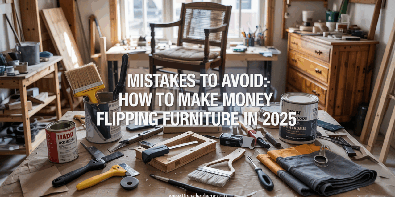 Avoid These Mistakes: How To Make Money Flipping Furniture