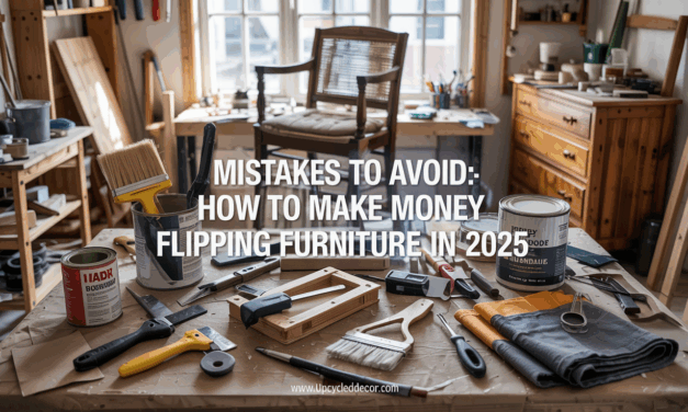 Avoid These Mistakes: How To Make Money Flipping Furniture