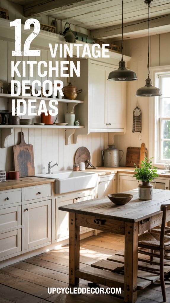 12 vintage kitchen decor ideas