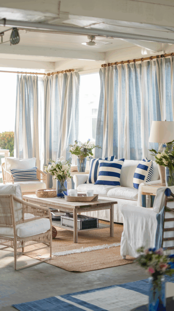 vintage summer living decor ideas