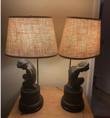 boho lamps with kneeling child for Mother's Day Gift Ideas for Mom