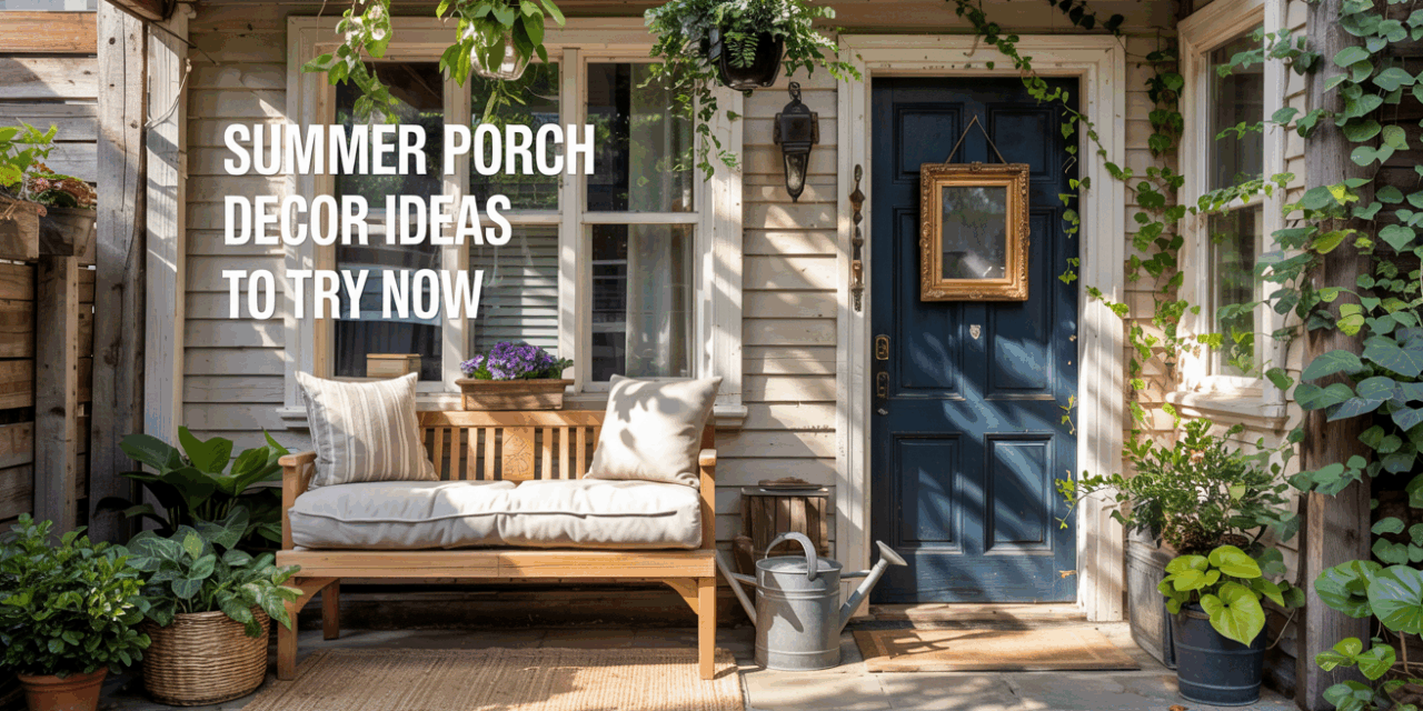 10 Easy Vintage Front Porch Ideas for Summer to Try Now