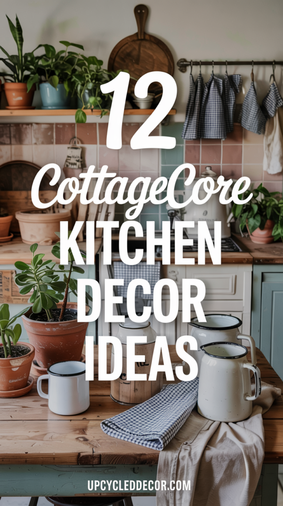 12 vintage cottagecore kitchen decor ideas