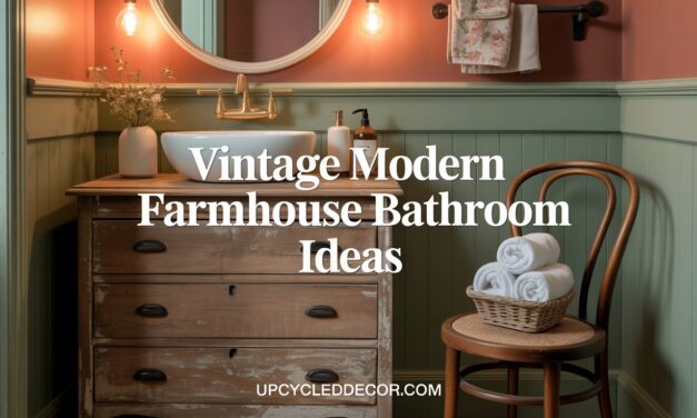 14 Vintage Modern Farmhouse Bathroom Ideas to Steal Now